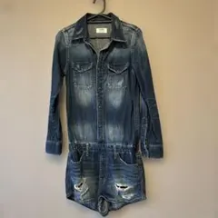 GYDA デニムオールインワン