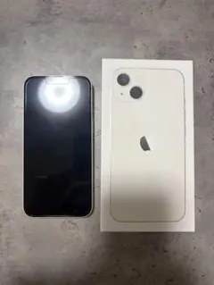 256GB Apple iPhone 13 本体 ホワイト スターライト - メルカリ