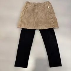 プティマイン スカート付きレギンス 110cm 　スカンツ