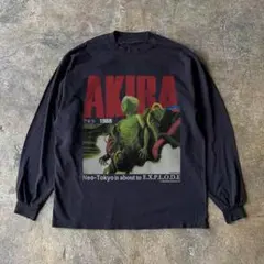 AKIRA 블랙 티셔츠 1988 archive