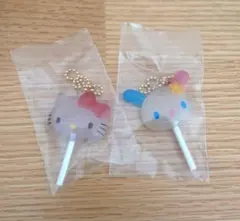 サンリオキャラクターズ　カラフルキャンディチャーム　ハローキティ、ウサハナ