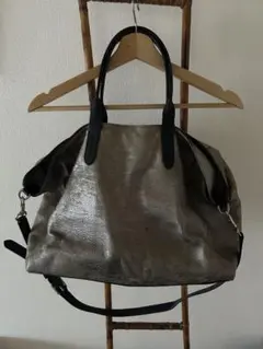 ★Cole Haan★メタリックトートバッグ