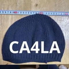 【CA4LA】ネイビーニットベレー帽