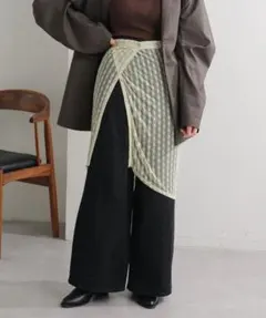 Kastane レース シアーレイヤードスカート 巻きスカート 春服のサムネイル