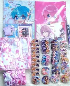 すとぷり 缶バッジ ファイル ブロマイド タオル 70点以上 まとめ売り