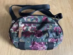 GREGORY 旧ロゴ ボディバッグ ウエストポーチ 花柄 | Mercari