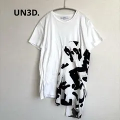 UN3D. アンスリード　プリント アート ドッキング デザイン Tシャツのサムネイル