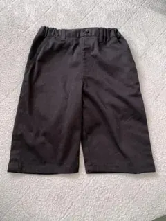 COMME CA ISM 黒 半ズボン 120A