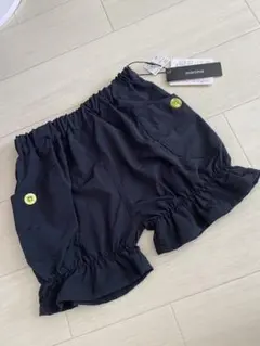 新品タグ付き　黒　かぼちゃパンツ　ポケット　110