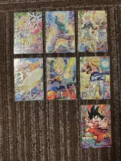 ドラゴンボールヒーローズカード7枚セット