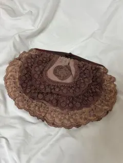 レース バッグ ポーチ ハンドメイド KINJI 古着