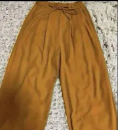 ✨LOWRYS FARM✨Pアソートワイドイージーパンツ✨イエロー✨