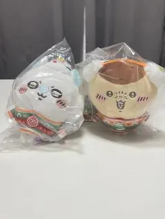 【くじ】エニマイくじちいかわD賞 ぬいぐるみキーホルダー　モモンガくりまんじゅう