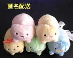 すみっコぐらし　うつぶせゴムひも付　マスコット Part2　全５種　コンプリート