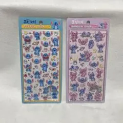 正規品　スティッチ ボンボンドロップシール2枚セット