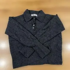 BABYLONE 長袖ポロニット