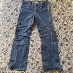傑作】RRL ダブルアールエル ヘリンボーン リペア加工 ワークパンツ