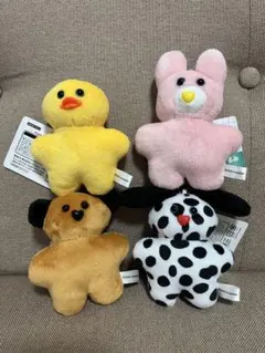 mojojojo ぬいぐるみマスコット 4体セット