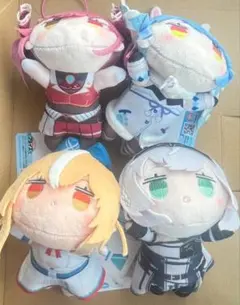 ホロライブ 寝そべり ミニマスコット 全4種セット