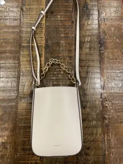 名作 廃盤 新品 36300円 ORSETTO ファーレザー ワンハンドルバッグ