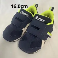 アシックス スクスク 16.0cm 紺 アイダホ MINI KT-ES4