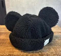ディズニー　ボアキャップ　ミッキー　ミニー