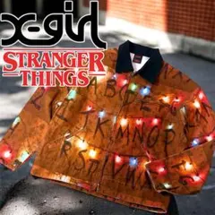 X-girl × STRANGER THINGS WORK JACKET M - メルカリ