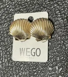 WEGO シェルモチーフ イヤリング ゴールドのサムネイル