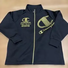Champion ジャージ 黒 ゴールド　140サイズ