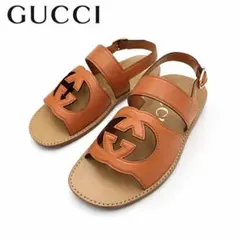 新品未使用】GUCCI インターロッキングGウィメンズサンダル38 - メルカリ