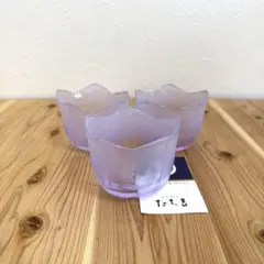 たち吉 桔梗 花すがた ガラス小鉢のサムネイル