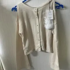 GRL フリーサイズ オフホワイト 長袖ニット