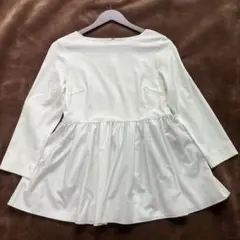 最終価格✨新品・未使用品✨アナイ ストレッチポンチタフタペプラムプルオーバーのサムネイル