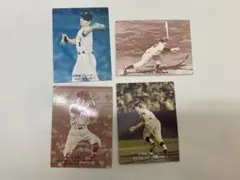 カルビー　プロ野球カード　白熱戦シリーズ　長島茂雄　王貞治