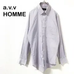 【a.v.vHOMME】アーヴェヴェオム メンズ 長袖チェックシャツ カジュアルのサムネイル