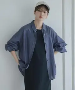 新品◆Sonny Label◆シアーデニムシャツ《ワンウォッシュ》のサムネイル