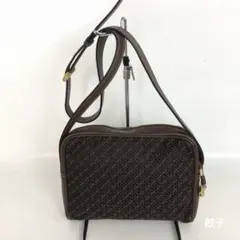 LOEWE ロエベ アナグラム キャンバス レザー ショルダーバッグ バッグのサムネイル