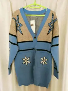 【新品】カーディガン　ジャケット　アウター　ロング　厚手　春 秋 冬　女性　男性