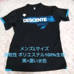 #DESCENTE デサント スポーツTシャツ(スポーツウエアー）メンズLサイズ