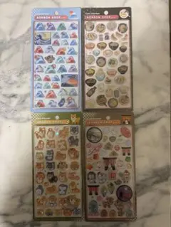 BONBON DROP ステッカー 和柄4つセット