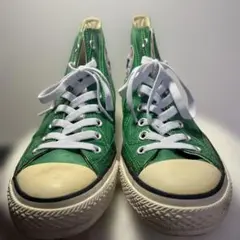 CONVERSE コンバース ALL STAR ハイカット エナメル グリーンのサムネイル