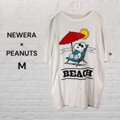《NEWERA×PEANUTS》JC BEACH 半袖Tシャツ ホワイト Mのサムネイル