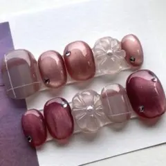 【即購入可】ネイルチップ(05257) ベリーショート 品番No.2