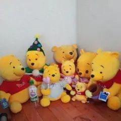 プーさんぬいぐるみ8体セット