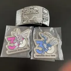 ポケモン 30周年 メタルチャーム ディアルガ パルキア