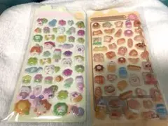 立体プクプクシール ボンボンドロップ風シール 2点セット