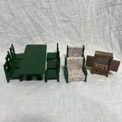 シルバニアファミリー 家具　ダイニングテーブル　ソファ テレビ まとめ売り