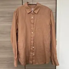 無印良品　洗いざらし　リネンシャツのサムネイル