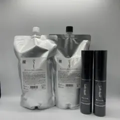 髪ドラ　つるりんちょ。シャンプー＆トリートメント(レフィル)＆ミルク×２個