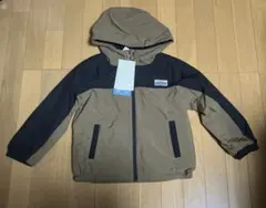 しまむら　LOGOS DAYS ジャンパー　130センチ　ベージュ　ロゴスデイズ